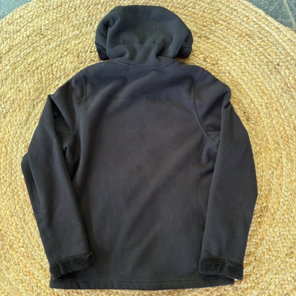 Marmot Lakeside Hooded Fleece Lined Full Zip Jacket Black Women's Medium - Picture 8 of 8